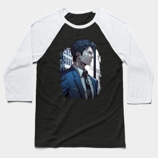 Business Man - Anime Shirt Baseball T-Shirt